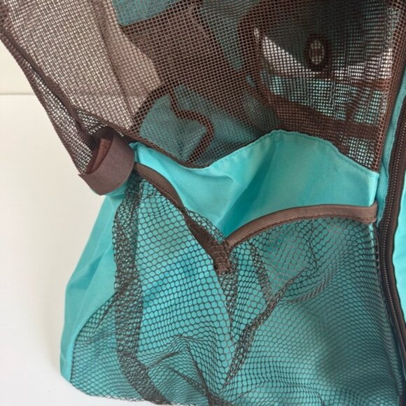 Zuca NEW Pet Carrier Bag Insert Travel Skating Sport Pockets Lightweight Aqua - Picture 5 of 16